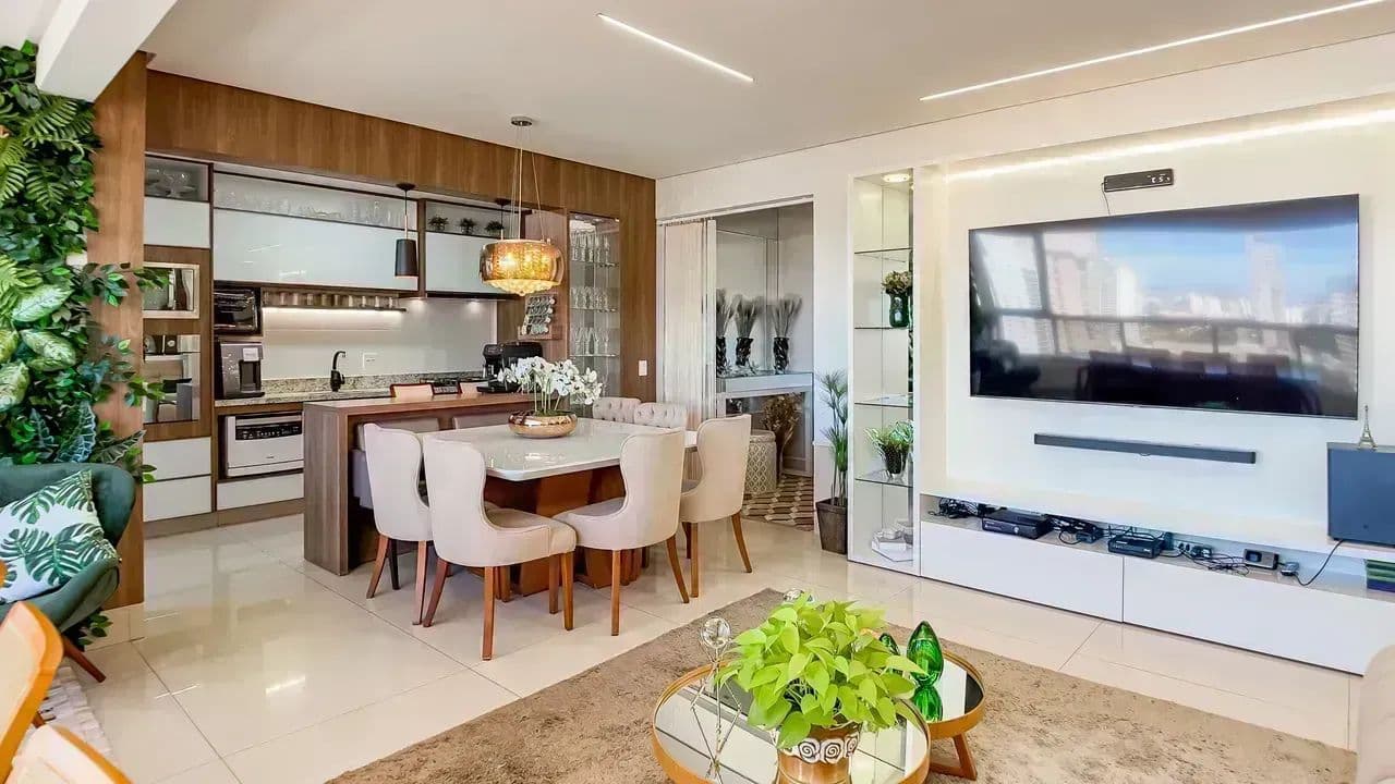 Planet 122m² Apartamento de 3 suites Setor Bueno, na T-34!
